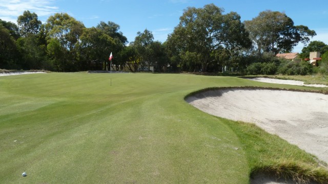 The 7th green at Royal Melbourne Golf Club East Course