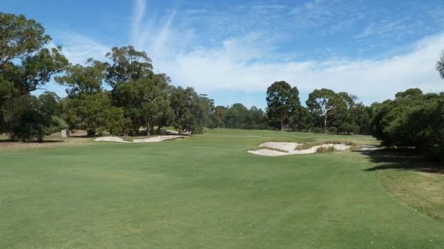 The 8th fairway at Royal Melbourne Golf Club East Course