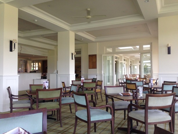 Interior of the clubhouse at Royal Melbourne Golf Club East Course