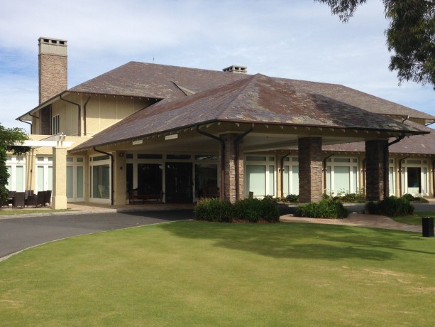 The office at Royal Melbourne Golf Club East Course