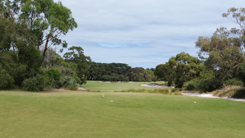 The 12th tee at Victoria Golf Club