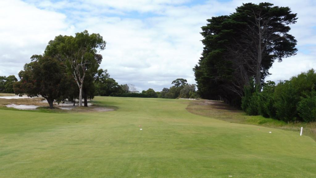 The 13th tee at Victoria Golf Club