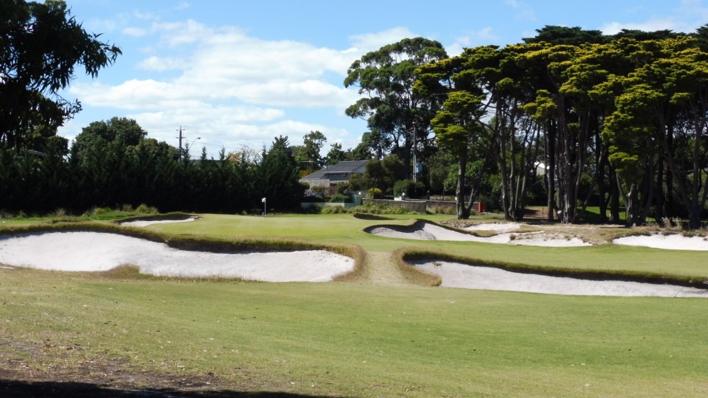 The 1st fairway at Victoria Golf Club