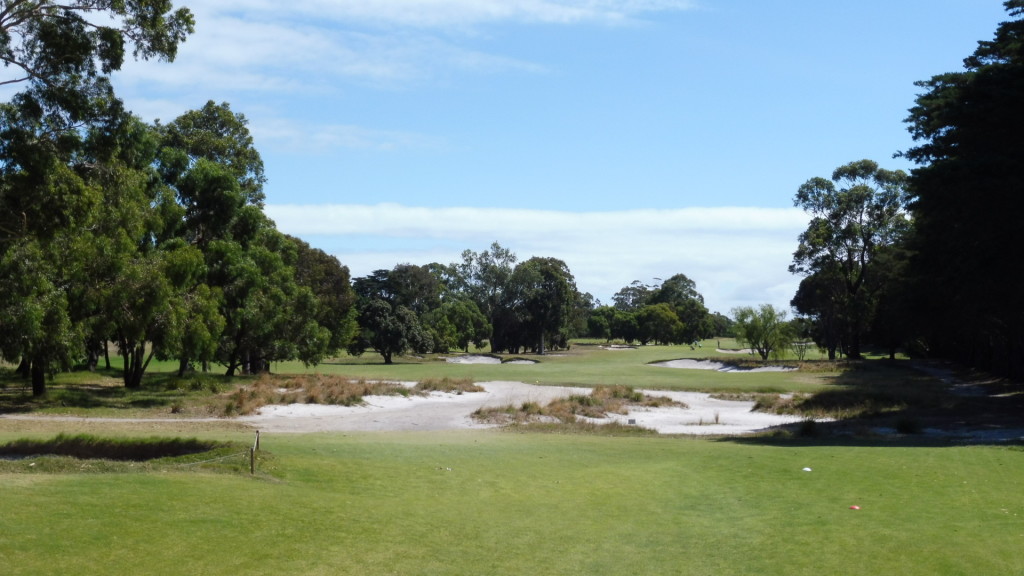 The 2nd tee at Victoria Golf Club