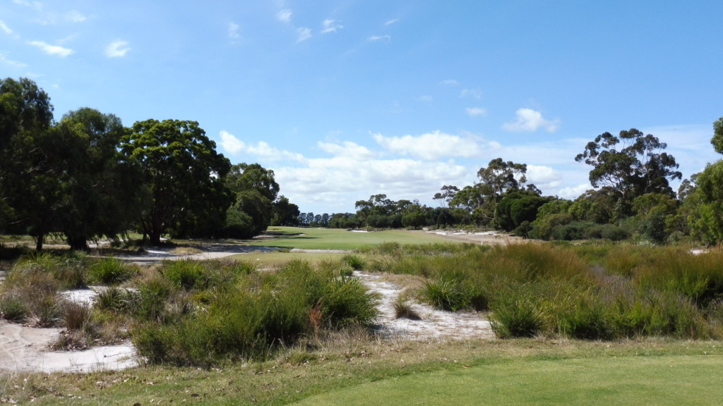 The 6th tee at Victoria Golf Club