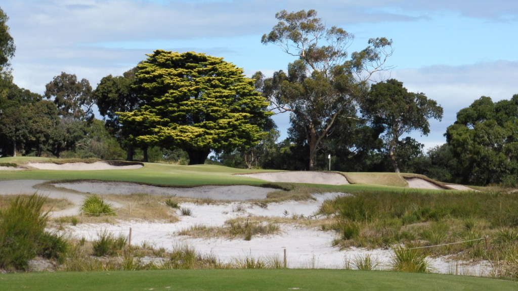 The 7th tee at Victoria Golf Club