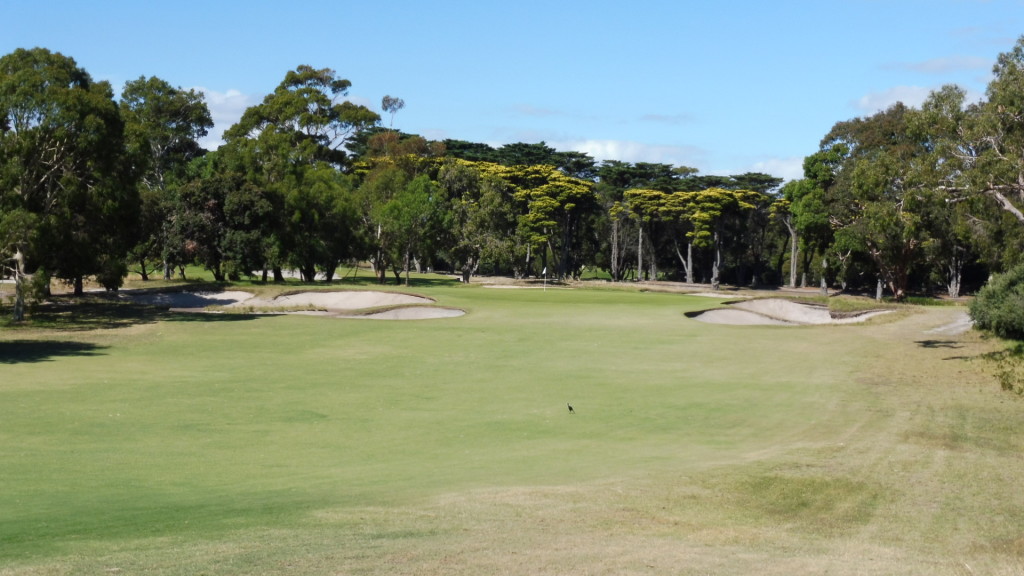 The 9th fairway at Victoria Golf Club