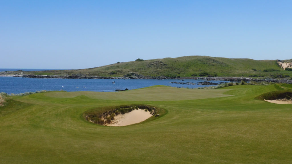 The 11th green at Ocean Dunes