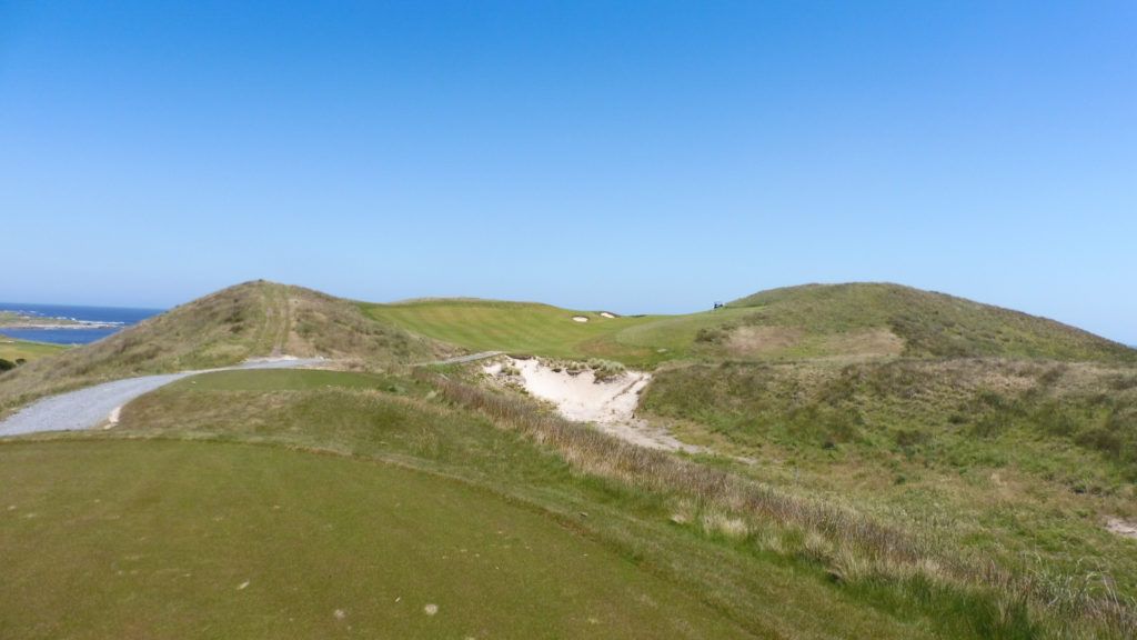 The 13th tee at Ocean Dunes