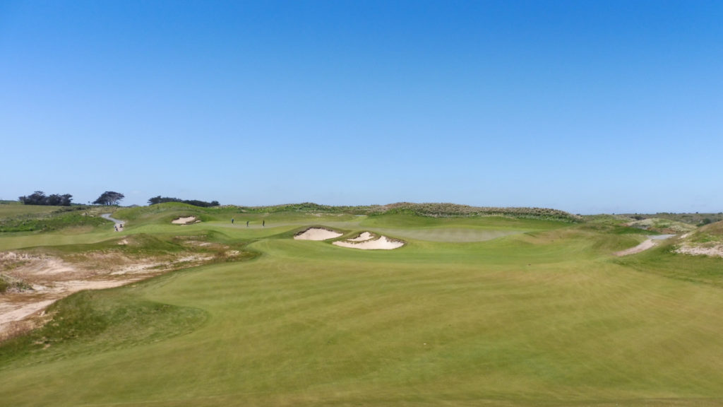 The 15th fairway at Ocean Dunes