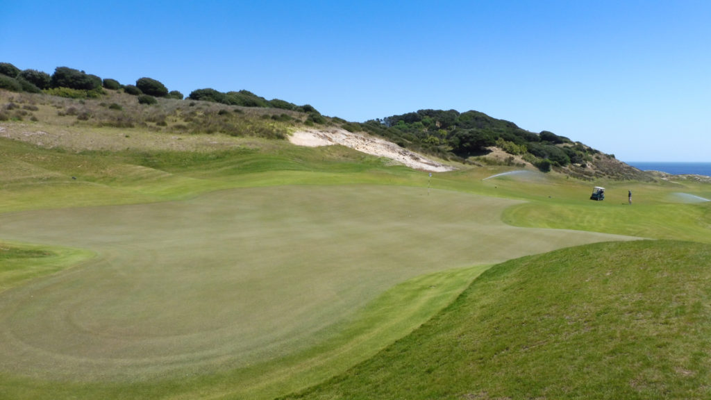 The 17th green at Ocean Dunes