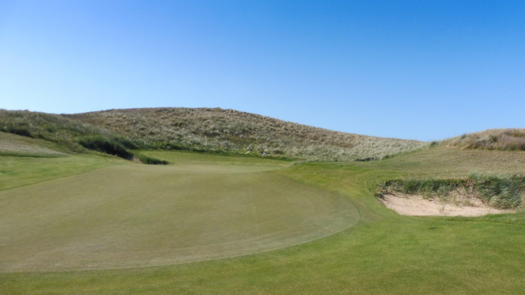 The 2nd green at Ocean Dunes