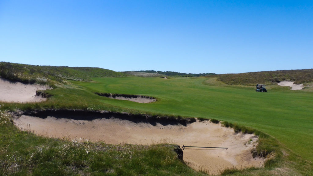 The 5th fairway at Ocean Dunes