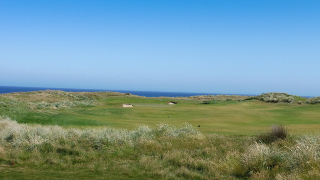 The 6th fairway at Ocean Dunes