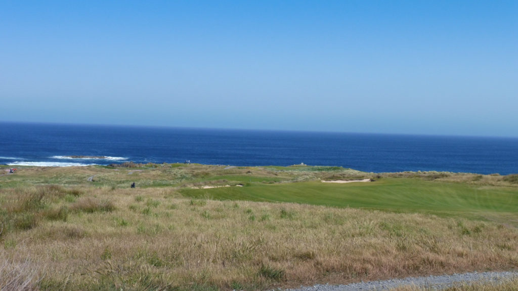 The 6th tee at Ocean Dunes