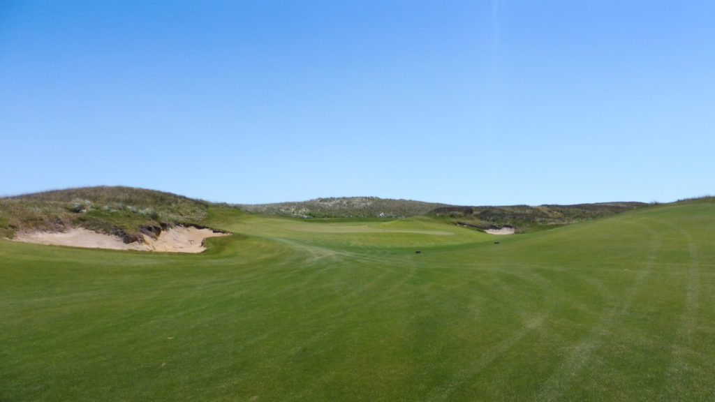 The 7th fairway at Ocean Dunes