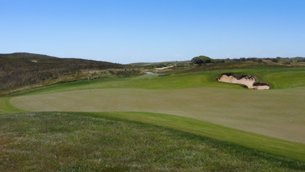 The 8th green at Ocean Dunes