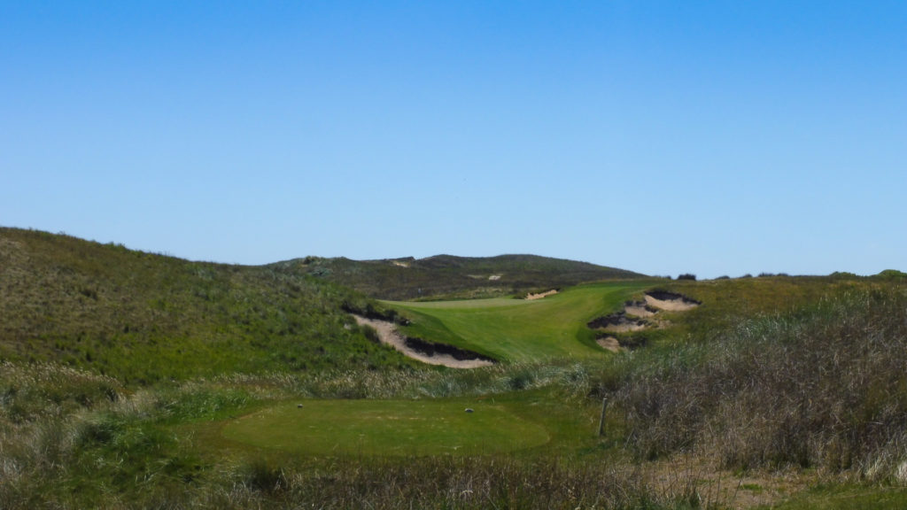 The 8th tee at Ocean Dunes