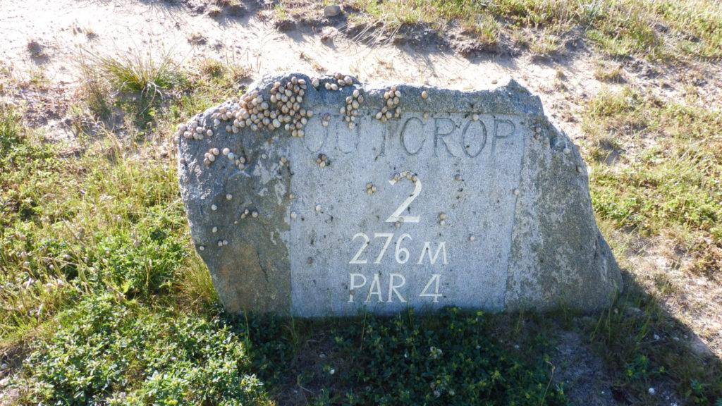 Hole marker at Ocean Dunes