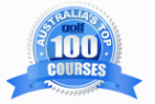 2014 logo for Golf Australia Magazine Top 100