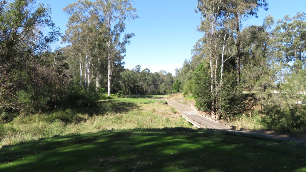 The 15th tee at Brookwater Golf Club