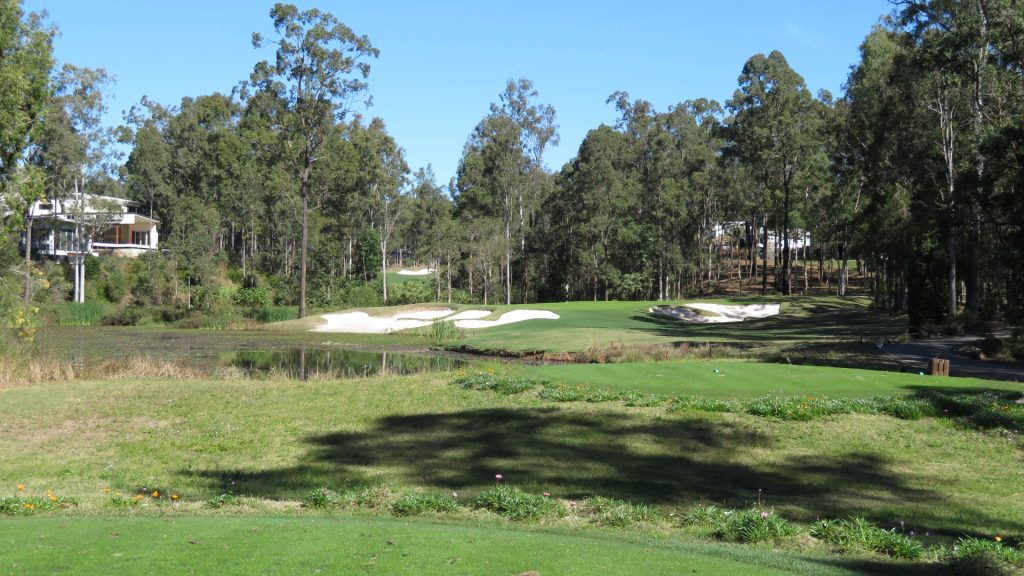 The 16th Tee at Brookwater Golf Club