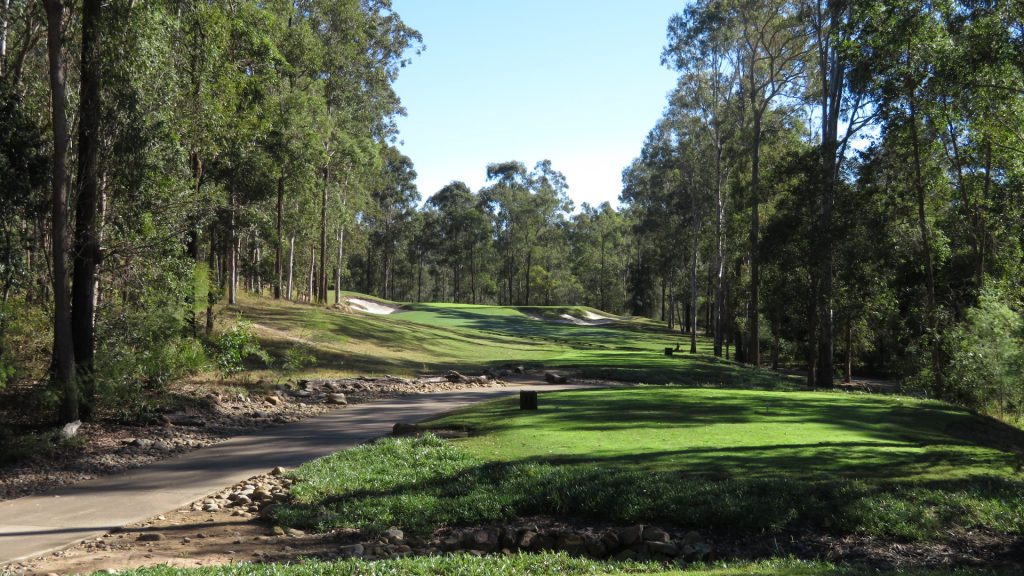 The 7th tee at Brookwater Golf Club