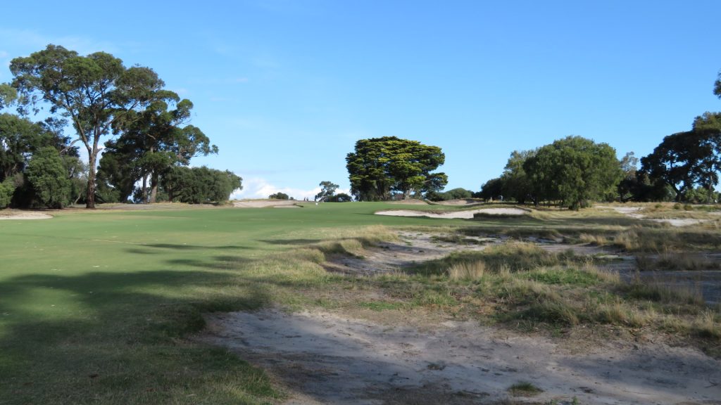 The 11th fairway at Victoria Golf Club