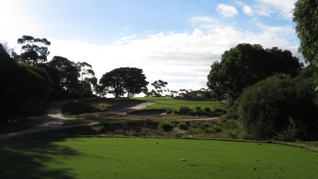 The 14th Tee at Victoria Golf Club