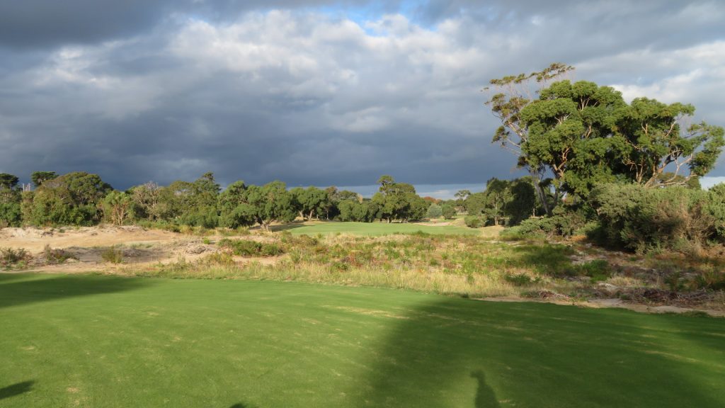 The 17th Tee at Victoria Golf Club