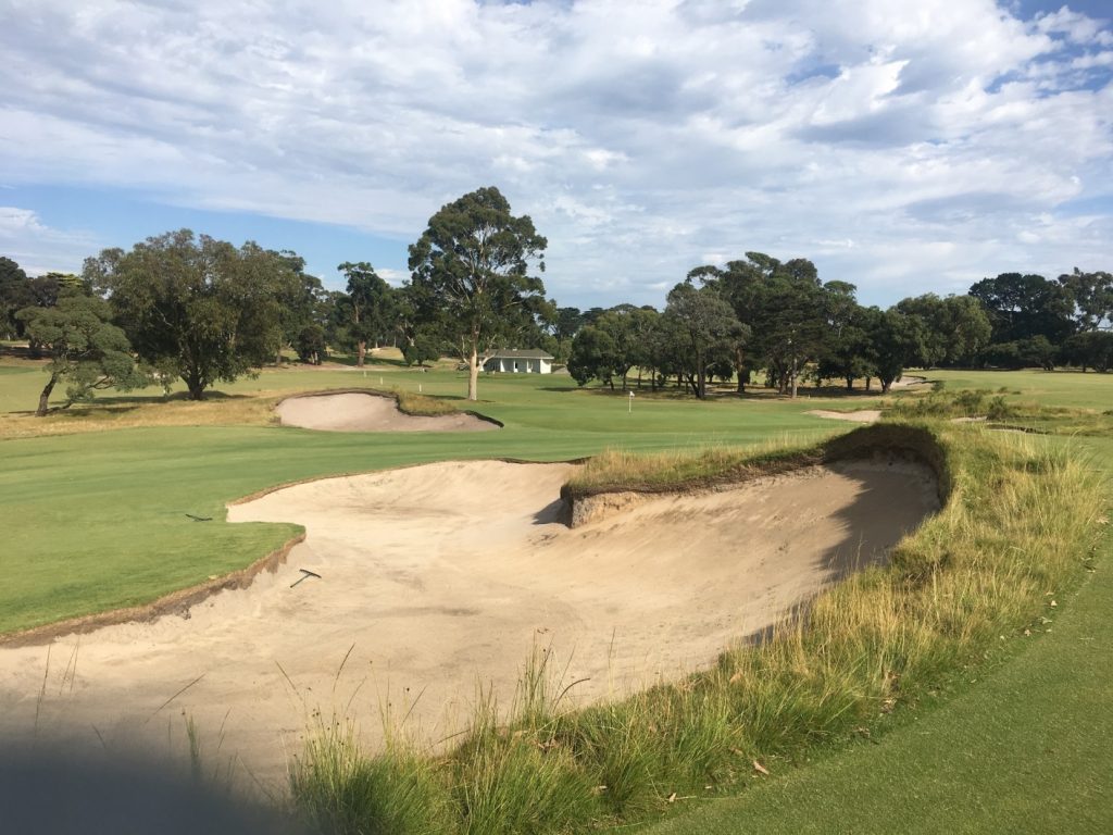 The 18th Green at Victoria Golf Club