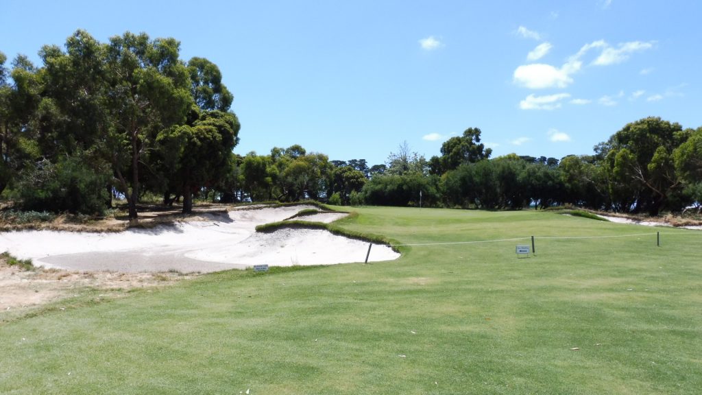 The 19th Green at Victoria Golf Club