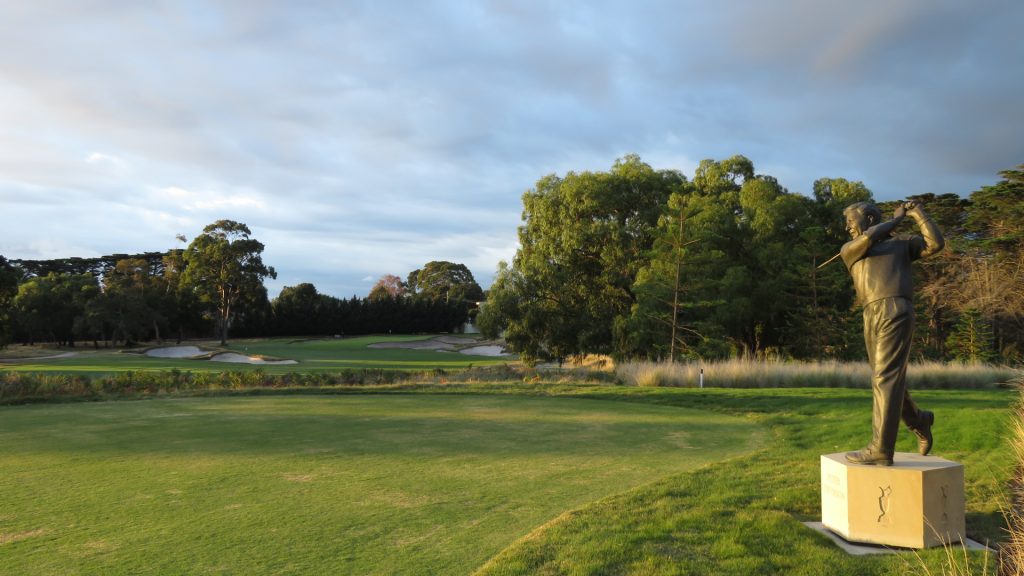 The 1st Hole at Victoria Golf Club