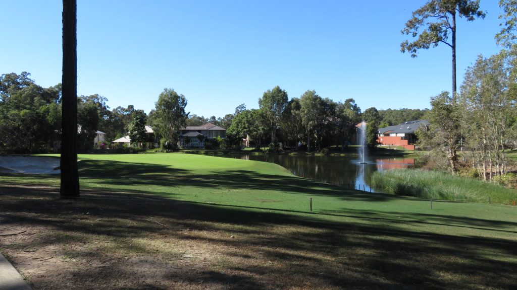 The 11th Green at Brookwater Golf Club