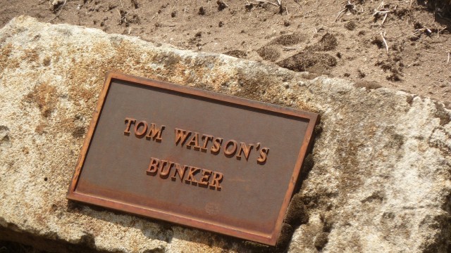 The Dunes Golf Links 7th Bunker Plaque