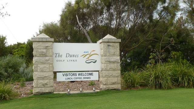 The Dunes Golf Links Entrance