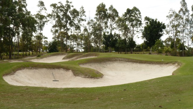 The 12th fairway at Brookwater Golf & Country Club