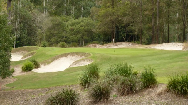 The 14th tee at Brookwater Golf & Country Club