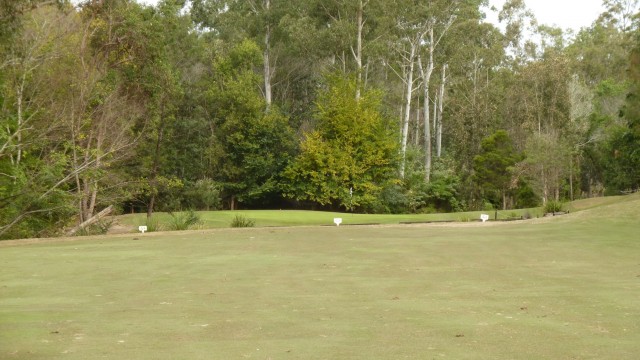 The 15th fairway at Brookwater Golf & Country Club
