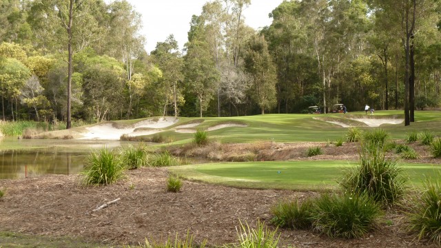 The 16th tee at Brookwater Golf & Country Club