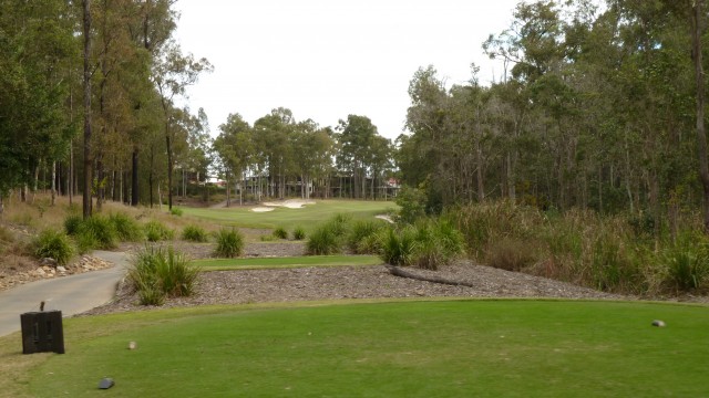 The 17th tee at Brookwater Golf & Country Club