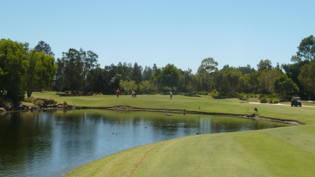 The 8th fairway at Lakelands Golf Club