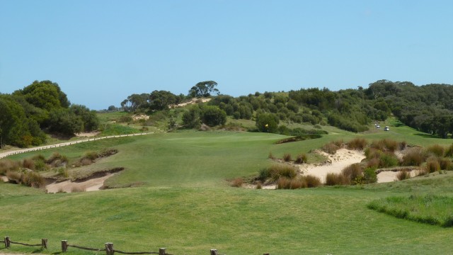 The 10th tee at Moonah Links Legends Course