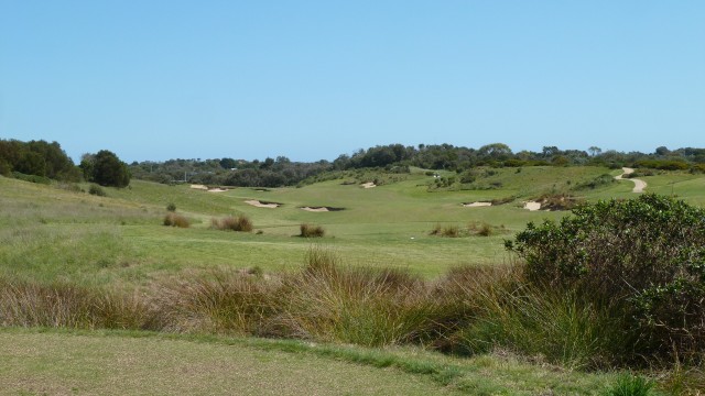 The 12th tee at Moonah Links Legends Course