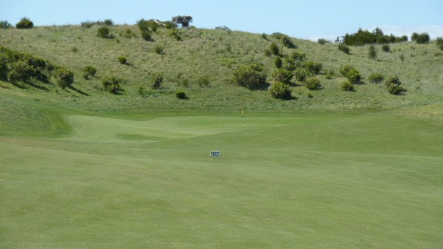 The 13th green at Moonah Links Legends Course