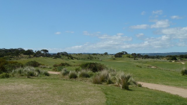 The 13th tee at Moonah Links Legends Course