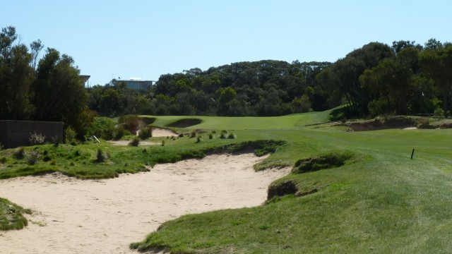 The 15th fairway at Moonah Links Legends Course