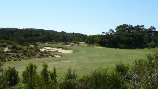 The 15th tee at Moonah Links Legends Course