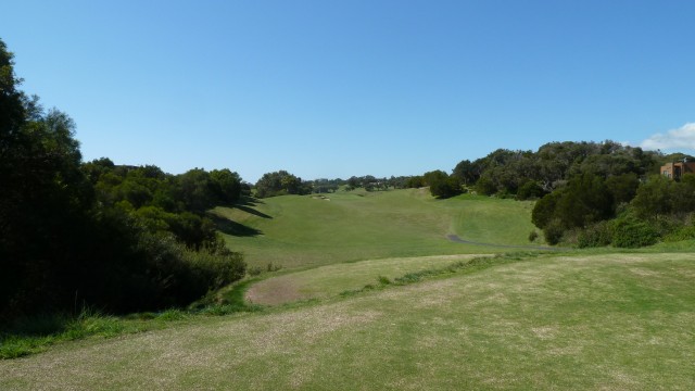 The 17th tee at Moonah Links Legends Course