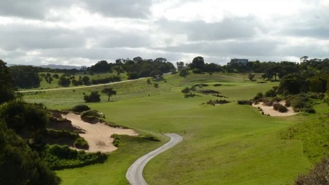 The 1st tee at Moonah Links Legends Course